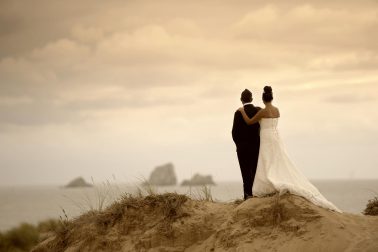 Postboda en la playa de Liencres (Cantabria)
