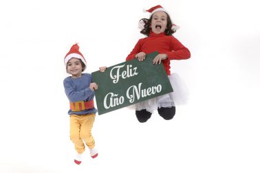 Fotografías navideñas en estudio