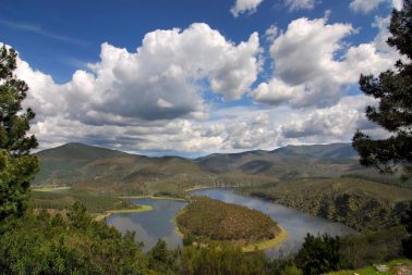 Meandro Melero. Río Malo de Abajo. Sotoserrano (Salamanca)