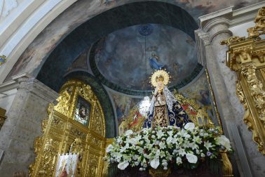 Fotografía de La Virgen del Castañar, Béjar. Procesión