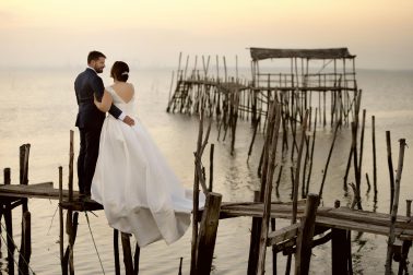 Post-boda en Portugal. Embarcadero. Lisboa