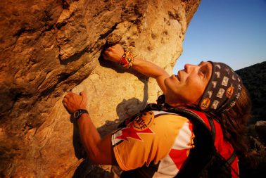 Escalada en roca de Team Buff
