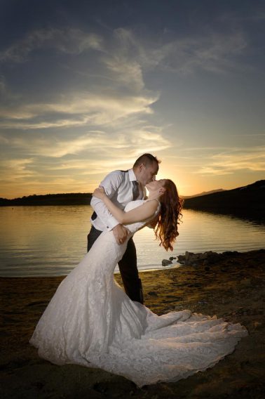 Beso. Pantano de Gabriel y Galán