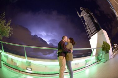 Preboda con tormenta en el Circulo de Bellas Artes de Madrid