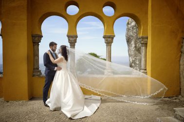 Reflejo. Boda en Jarandilla de la Vera (Cáceres)