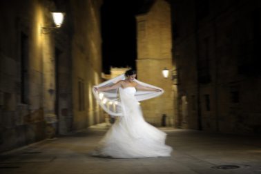 Novia en la Calle Compañía. Salamanca
